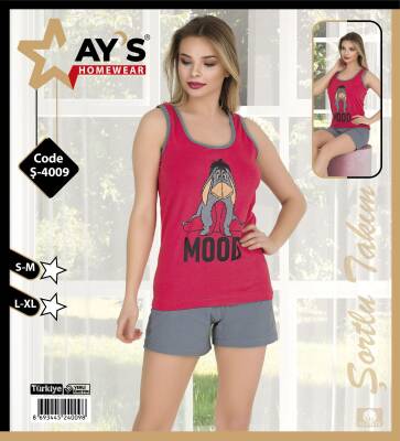 4009 Şortlu Pijama Takımı 1 Adet Ürün Fiyatıdır (Model Sınıfı: PA02-1-034) - 1