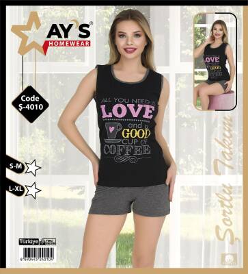 4010 Şortlu Pijama Takımı 1 Adet Ürün Fiyatıdır (Model Sınıfı: PA02-1-034) - 1