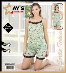 4029 Şortlu Pijama Takımı 1 Adet Ürün Fiyatıdır (Model Sınıfı: PA02-1-034) - 1
