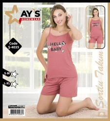 4035 Şortlu Pijama Takımı 1 Adet Ürün Fiyatıdır (Model Sınıfı: PA02-1-034) - 1