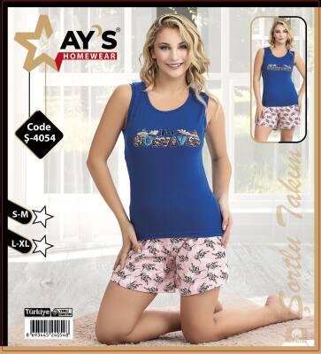 4054 Şortlu Pijama Takımı 1 Adet Ürün Fiyatıdır (Model Sınıfı: PA02-1-034) - 1