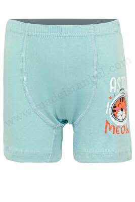 ABK01 Erkek Çocuk Boxer Baskılı (Paket İçi Farklı Renkler / Karma Desen) - (12 Ad.Ürün Fiyatıdır) - 1