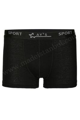 AEK05 Erkek Kemerli Likralı Boxer (12'li Paketli) - (1 Ad.Ürün Fiyatıdır) - 4