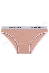 AKK11 Kadın Kalın Fitilli Beli Kalın Lastikli Bikini - (1 Ad.Ürün Fiyatıdır, ürünler 12 li pakettedir) - 1