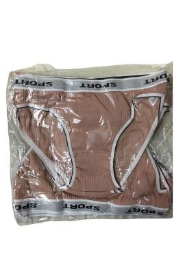 AKK11 Kadın Kalın Fitilli Beli Kalın Lastikli Bikini - (1 Ad.Ürün Fiyatıdır, ürünler 12 li pakettedir) - 3