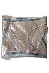 AKK11 Kadın Kalın Fitilli Beli Kalın Lastikli Bikini - (1 Ad.Ürün Fiyatıdır, ürünler 12 li pakettedir) - 4
