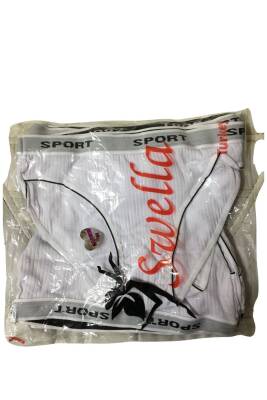AKK11 Kadın Kalın Fitilli Beli Kalın Lastikli Bikini - (1 Ad.Ürün Fiyatıdır, ürünler 12 li pakettedir) - 7