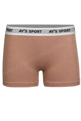 AKK19 Kadın Boxer Beli Kalın Lastikli (Ays) L Beden - (1 Ad.Ürün Fiyatıdır, ürünler 12 li pakettedir) - 3