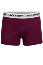AKK19 Kadın Boxer Beli Kalın Lastikli (Ays) L Beden - (1 Ad.Ürün Fiyatıdır, ürünler 12 li pakettedir) - 6
