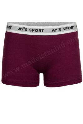 AKK19 Kadın Boxer Beli Kalın Lastikli (Ays) L Beden - (1 Ad.Ürün Fiyatıdır, ürünler 12 li pakettedir) - 6