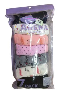 AKK34 Kadın Külot Emprime 7'li Paket - Arena