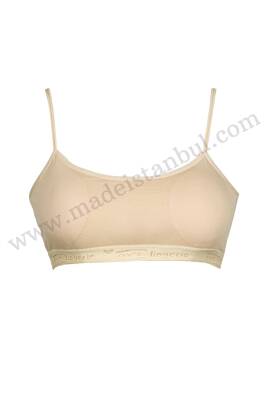 AKS07 İp Askılı Pedli Büstiyer (120) - (1 Ad.Ürün Fiyatıdır, ürünler 6'lı pakettedir) - 6