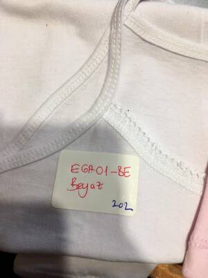EGA01 Kız Çocuk Atlet (Yakası Yeni Tip) - (1 Ad.Ürün Fiyatıdır, ürünler 12 li pakettedir) - 2
