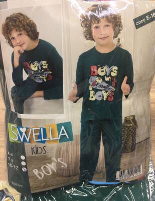 Erkek Çocuk Pijama Takımı Uzun Kollu - 2