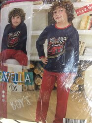 Erkek Çocuk Pijama Takımı Uzun Kollu - 9