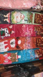 AKC34-Uniseks Yılbaşı Çorabı (1 adet ürün fiyatıdır. Ürünler 12 li Paketler halindedir) - 1